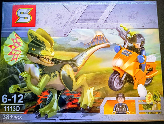 BLOQUES PARA ARMAR DINOSAURIO