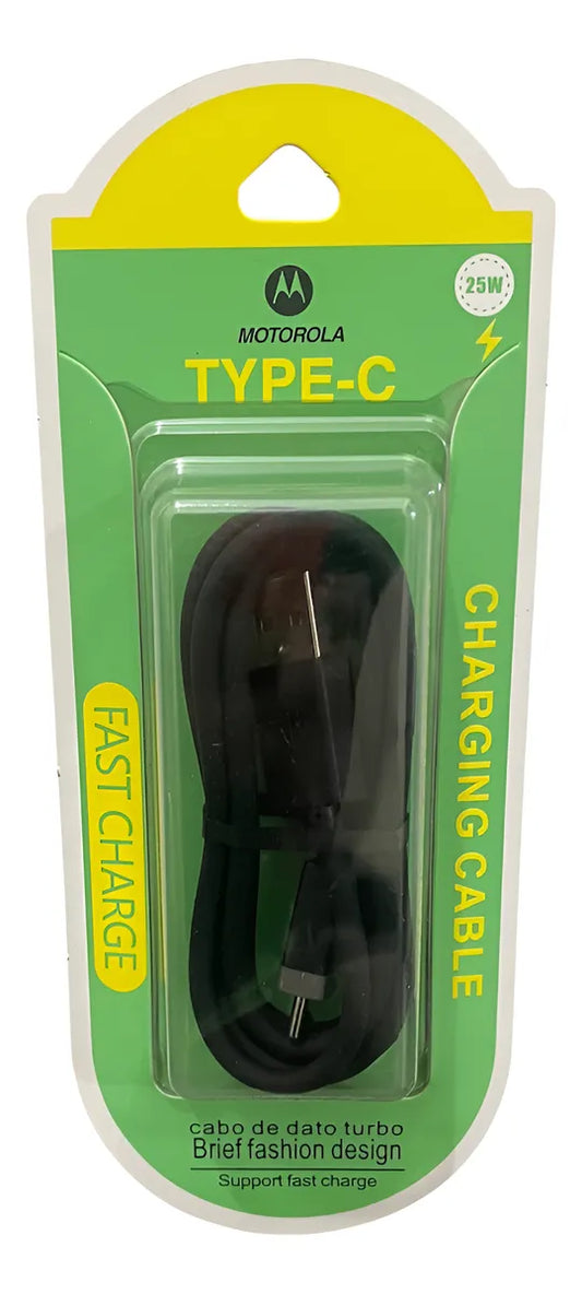 CABLE CARGA RAPIDA 25W MOTOROLA