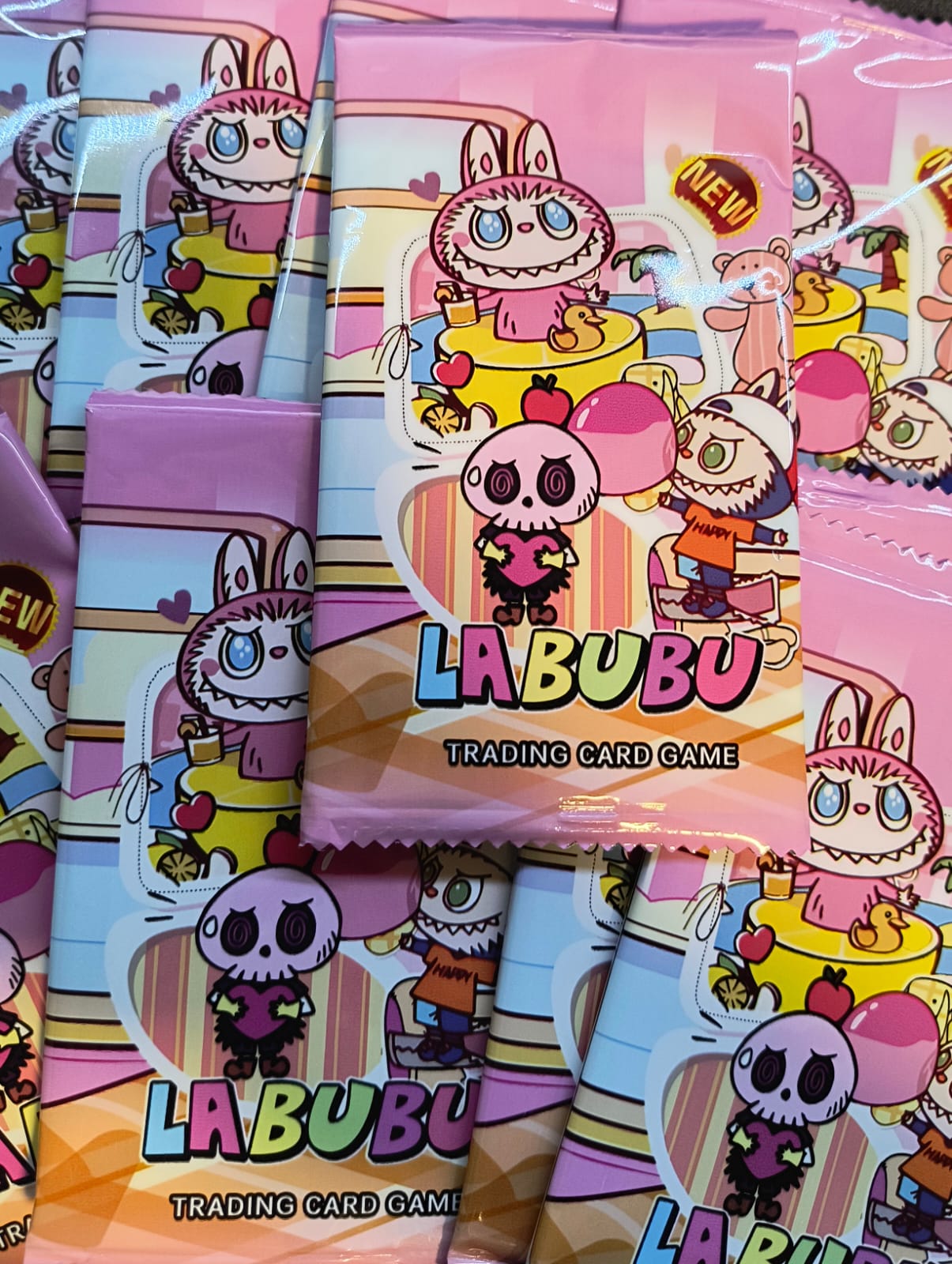 CARTAS COLECCIONABLE LABUBU X3