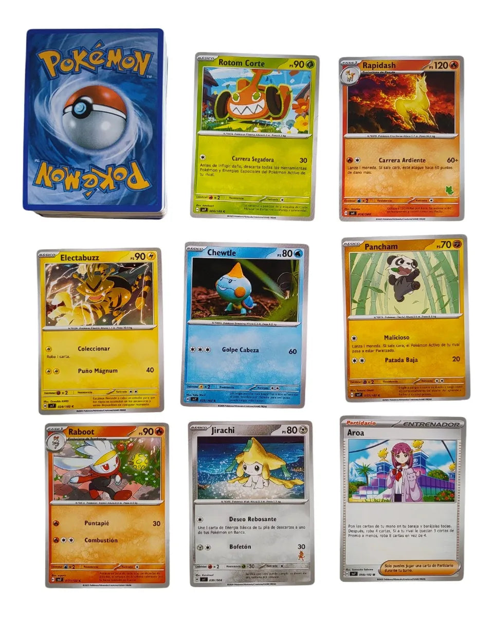 CARTAS POKEMON COLECCIONABLES X3