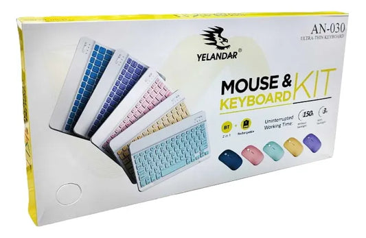COMBO TECLADO + MUOSE BLUETOOTH RECARGABLE