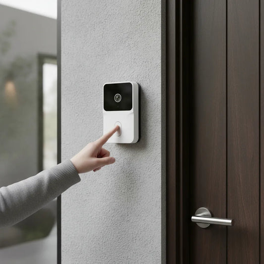 TIMBRE INALAMBRICO SMART PORTERO WIFI RECARGABLE