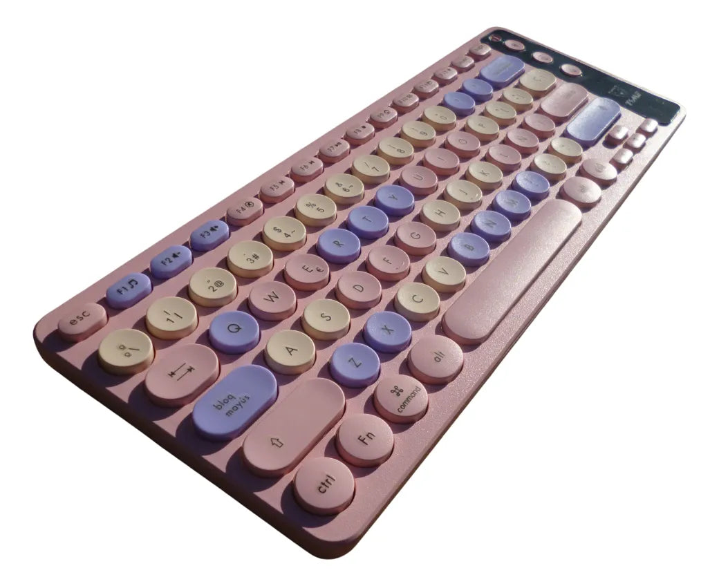 TECLADO INALAMBRICO TECLAS REDONDAS