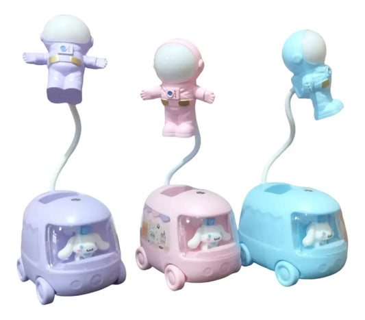 VELADOR LAPICERO ASTRONAUTA LED