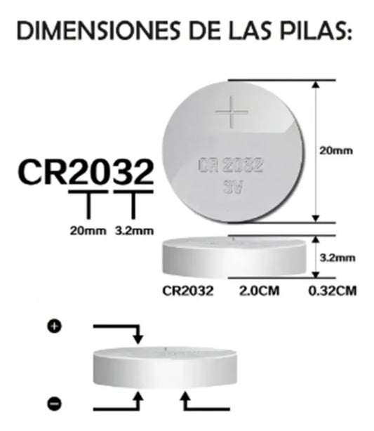 PILAS BOTON 2032
