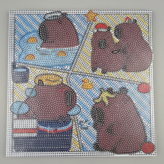 CUADRO PINTURA DIAMANTE 30X30