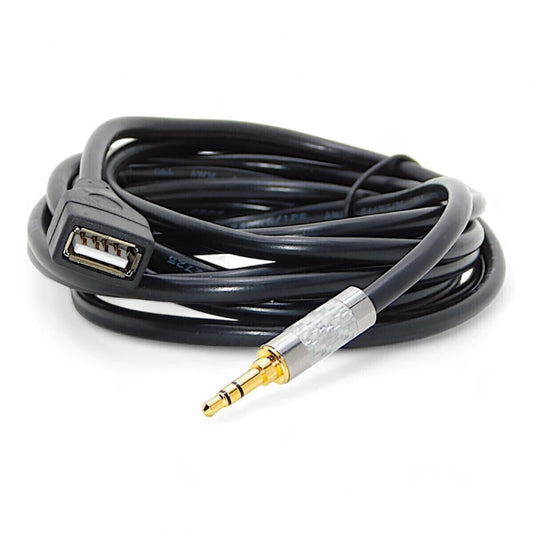 CABLE MINIPLUG A USB HEMBRA 1.5M