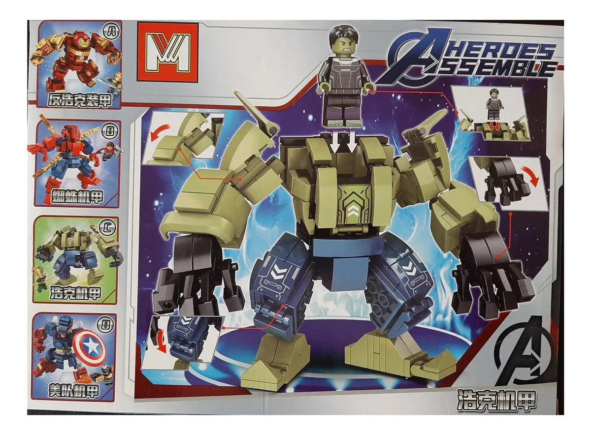 BLOQUES HEROES ASSEMBLE GRANDE