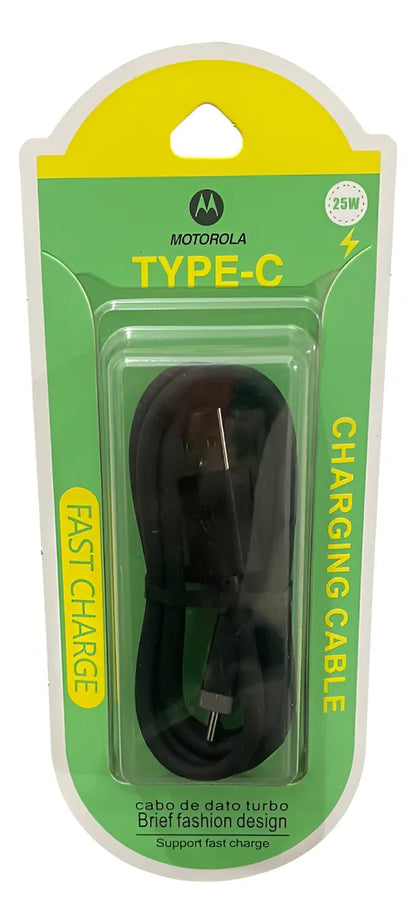 CABLE CARGA RAPIDA 25W MOTOROLA