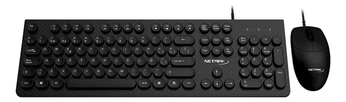 COMBO TECLADO Y MOUSE NETMAK