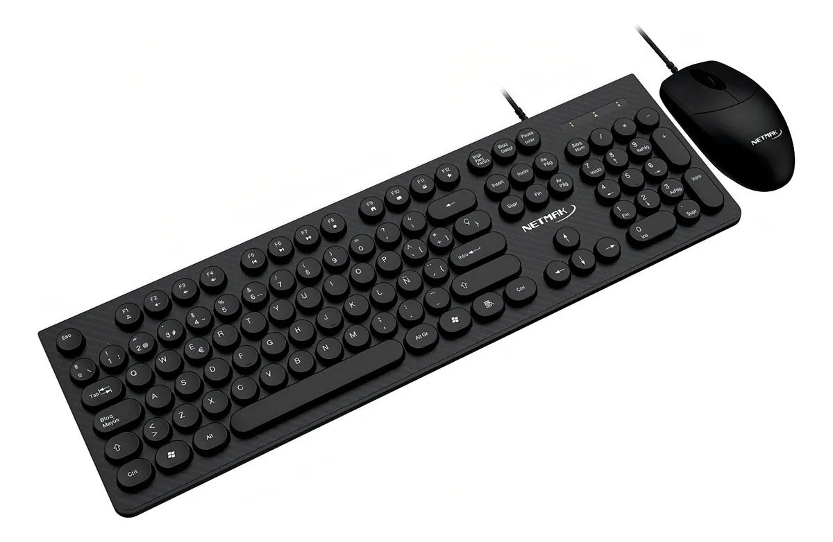 COMBO TECLADO Y MOUSE NETMAK