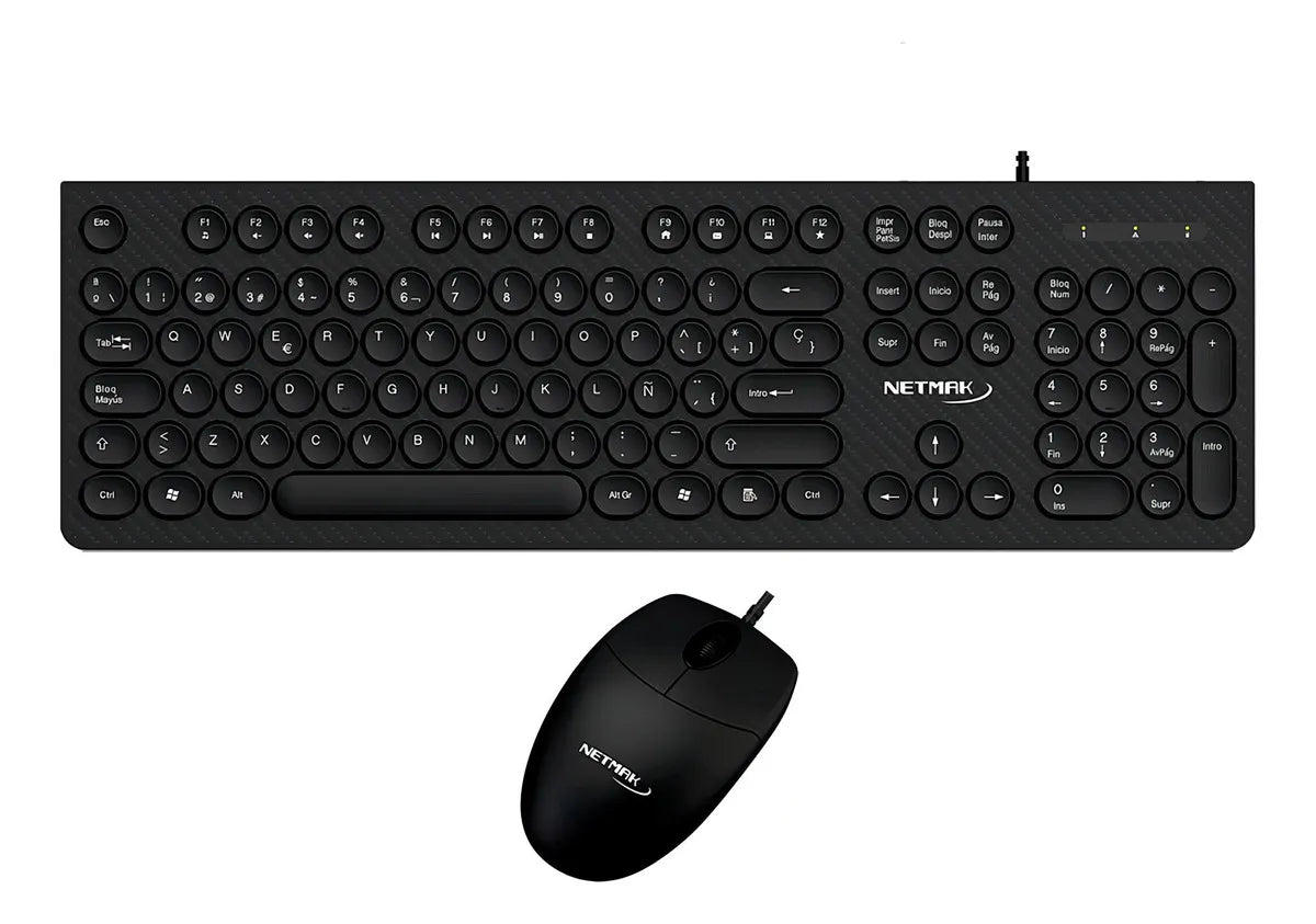 COMBO TECLADO Y MOUSE NETMAK