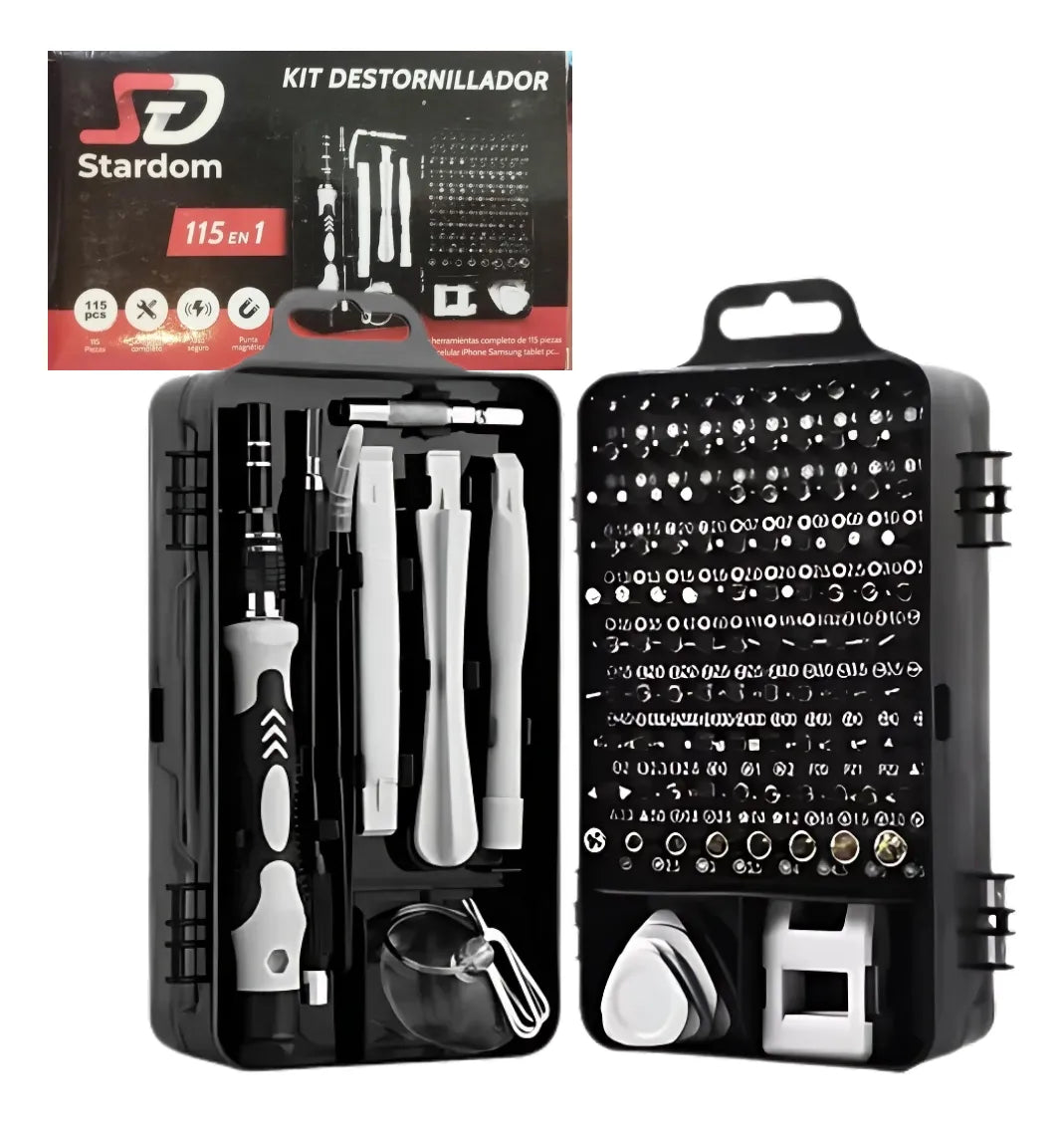 KIT DESTORNILLADOR 115 EN 1