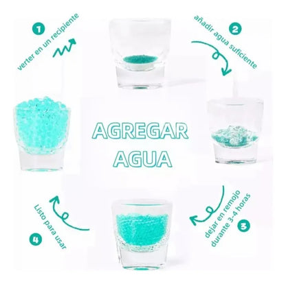 BOLITAS DE HIDROGEL X3000