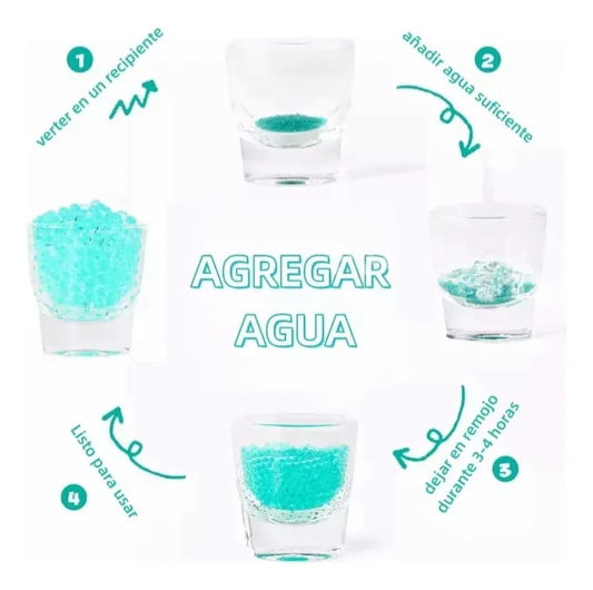 BOLITAS DE HIDROGEL X3000