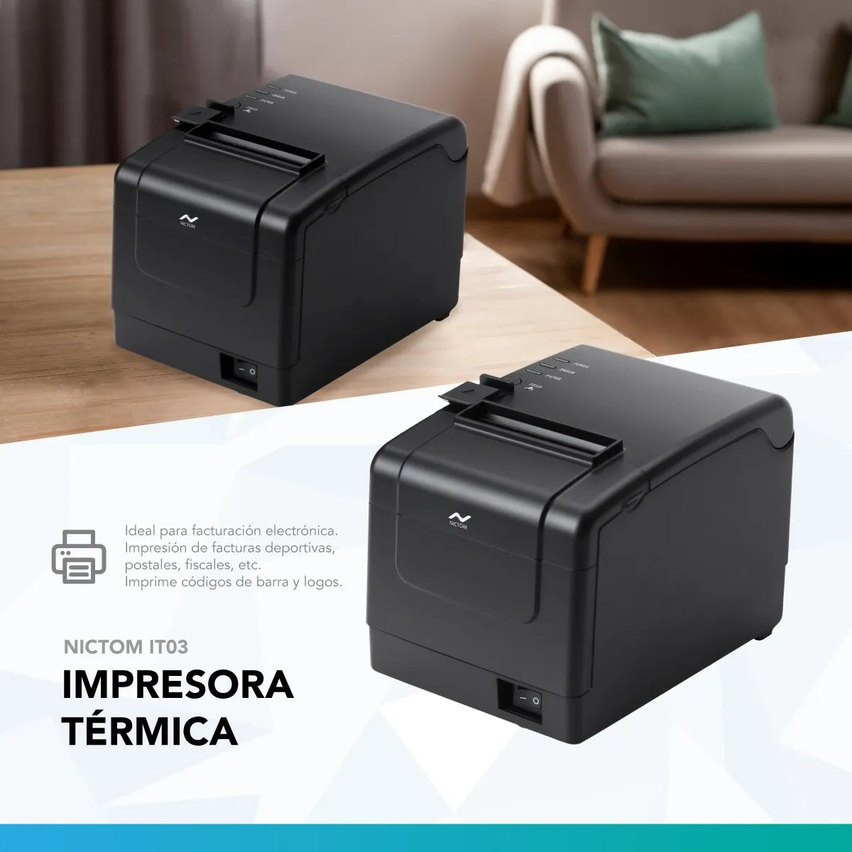 MPRESORA TERMICA 80MM USB-PC