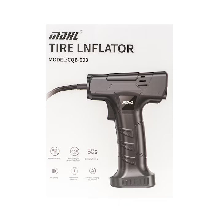 MINI COMPRESOR PISTOLA 12V