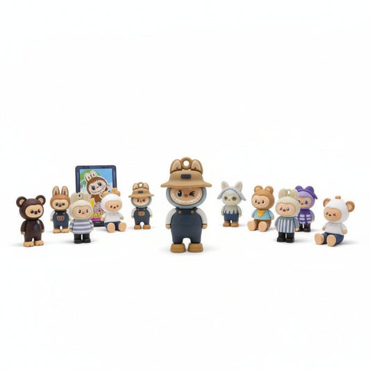 MUÑECO Y CARTA LABUBU