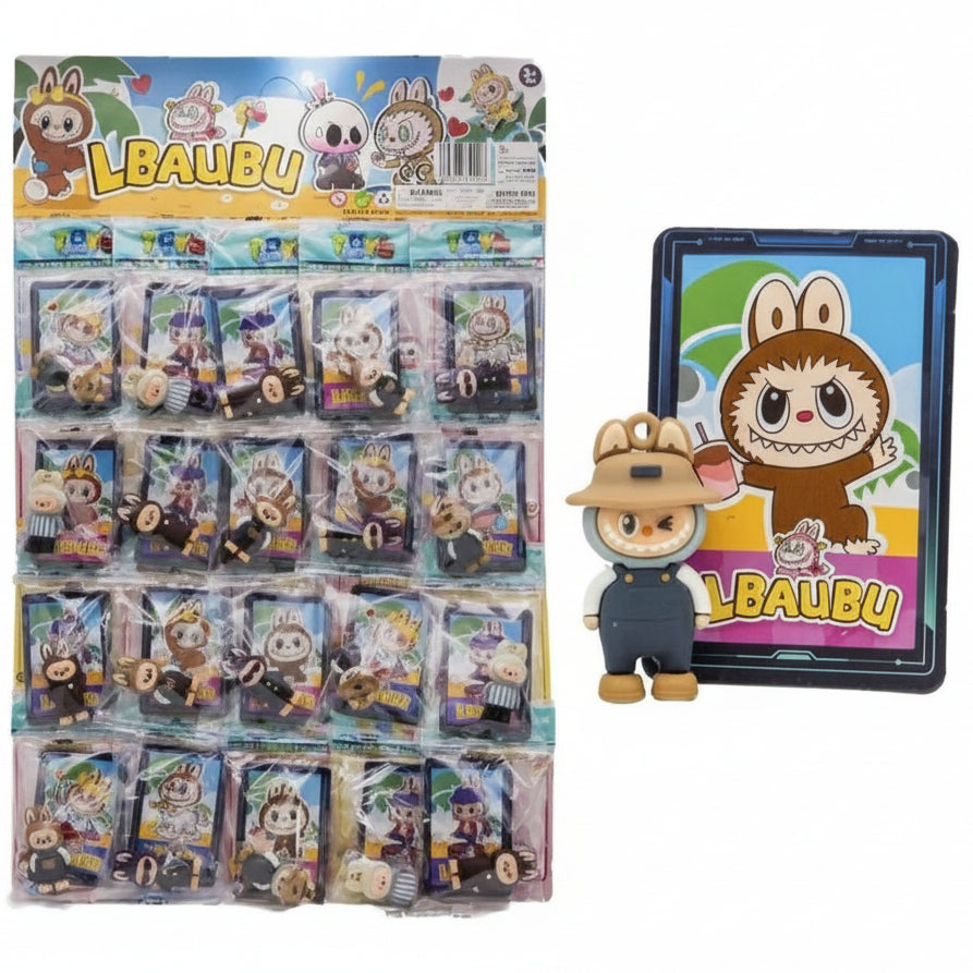 MUÑECO Y CARTA LABUBU