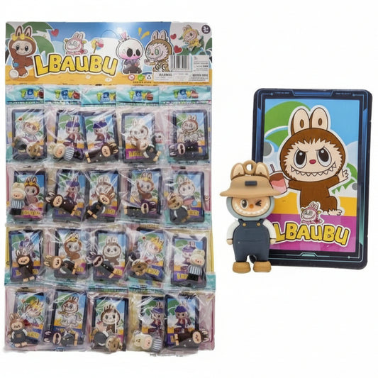 MUÑECO Y CARTA LABUBU