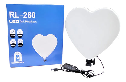 LUZ ARO CORAZON LED PANEL 3 TONOS