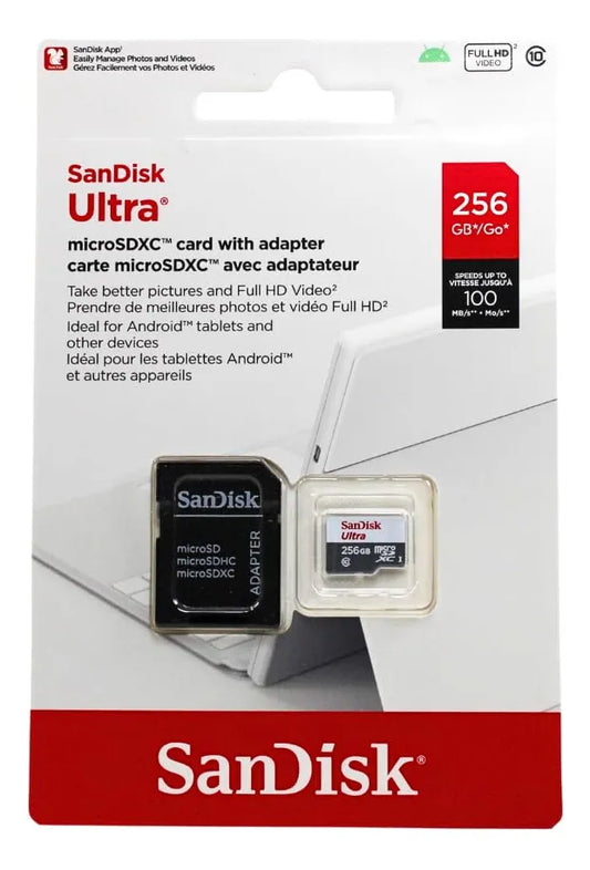 MICRO SD SANDISK 256GB