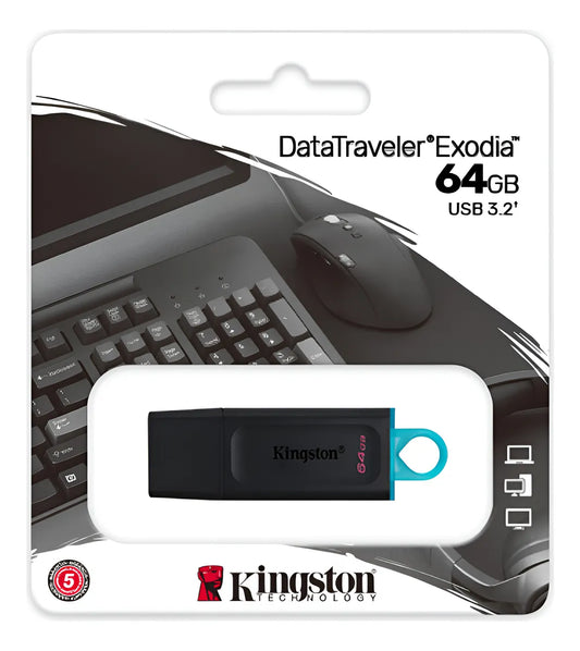 PENDRIVE KINGSTON 64GB