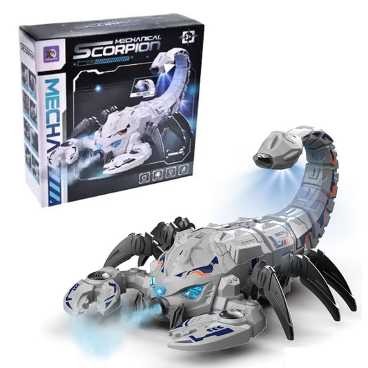 ROBOT SCORPION CON HUMO, LUZ Y SONIDO