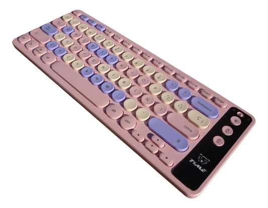 TECLADO INALAMBRICO TECLAS REDONDAS