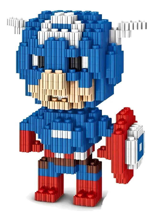 MINI BLOQUES PARA ARMAR PERSONAJES